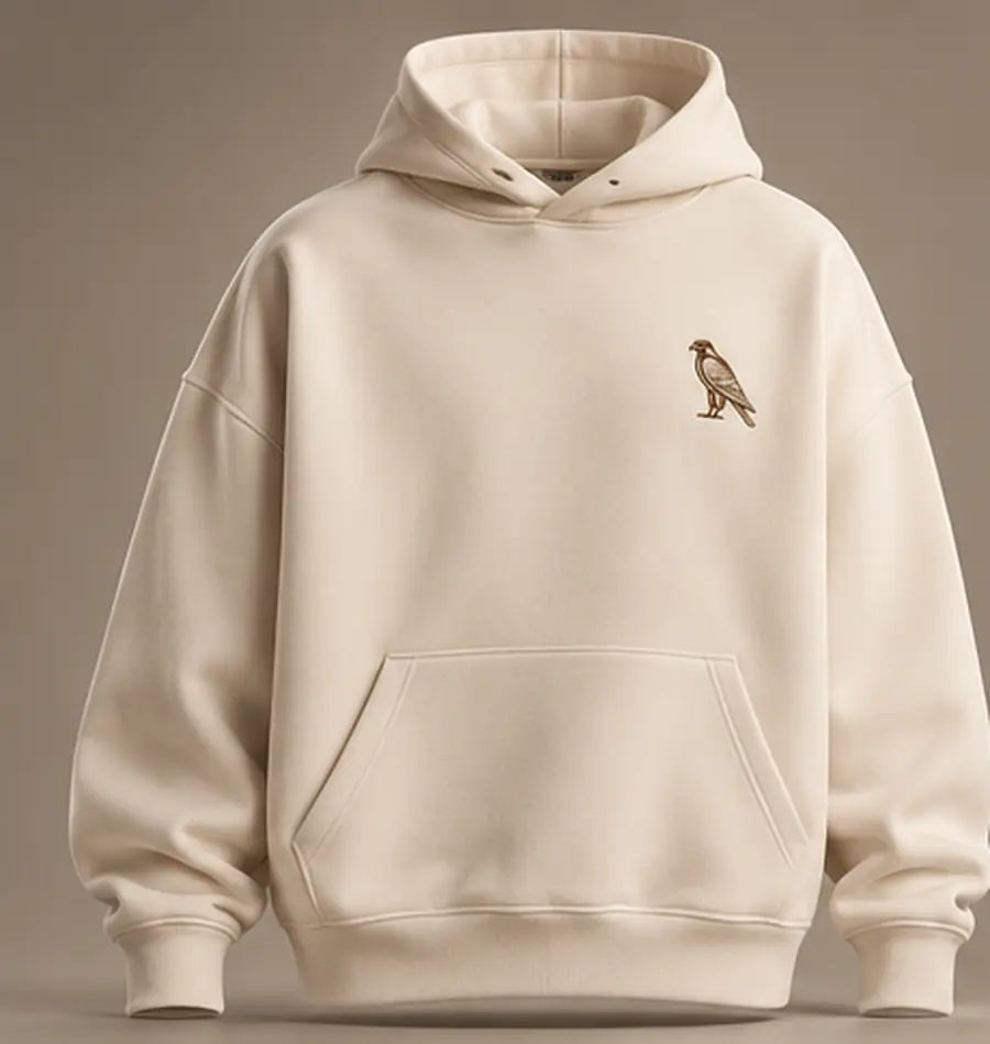 AVERO Ivory hoodie